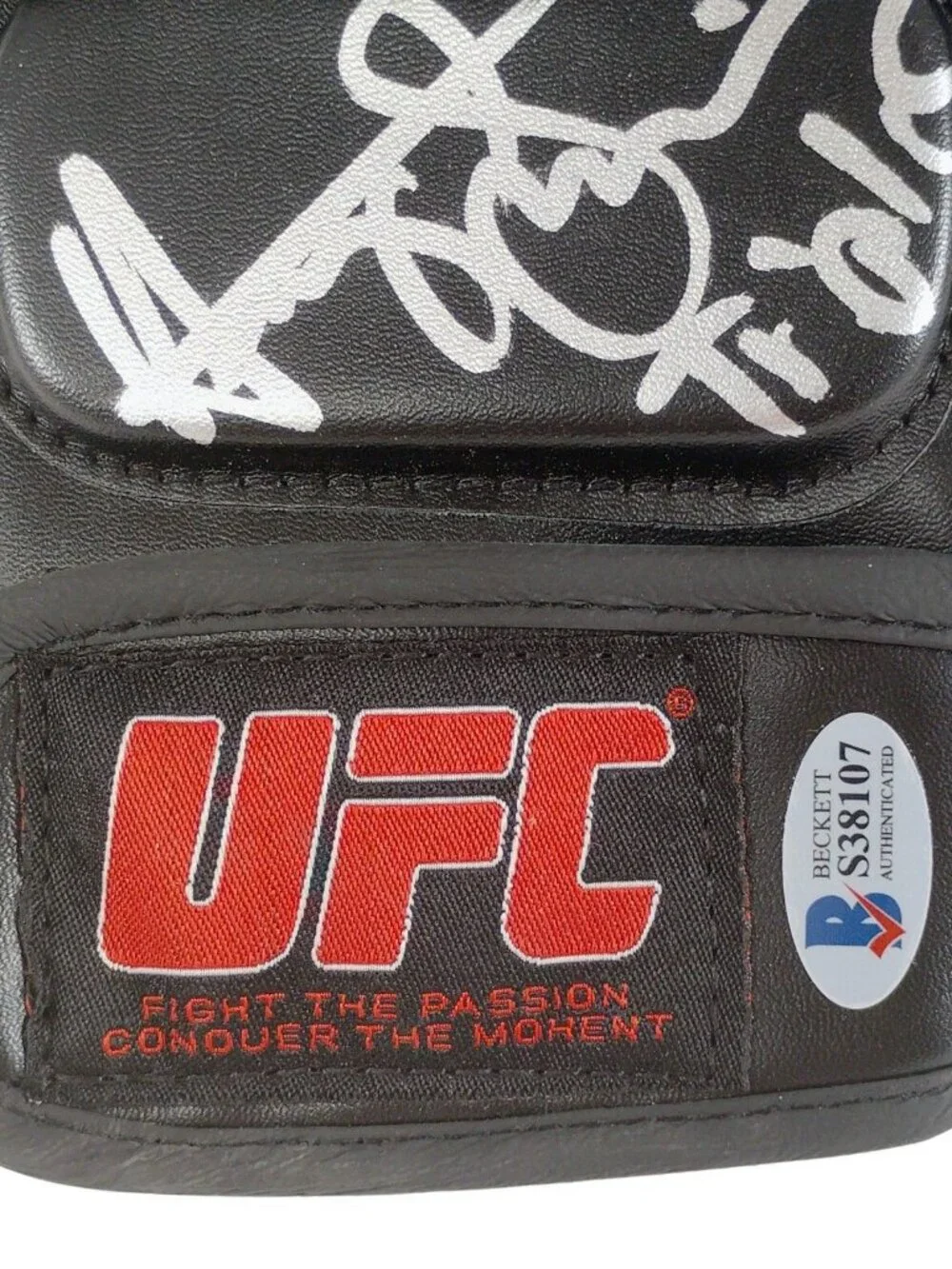 Henry Cejudo Signed UFC Glove Triple C Exact Proof Beckett BAS COA Memorabilia